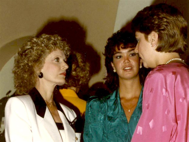 Florence Henderson with UCLA Chapter