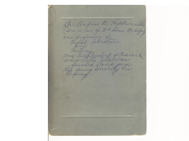 Andrew Hepburn Photo Inscription