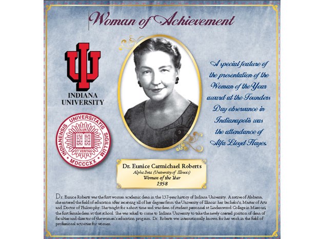 Dr. Eunice Carmichael Roberts