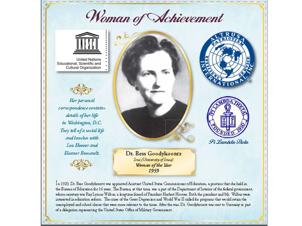 Dr. Bess Goodykoontz
