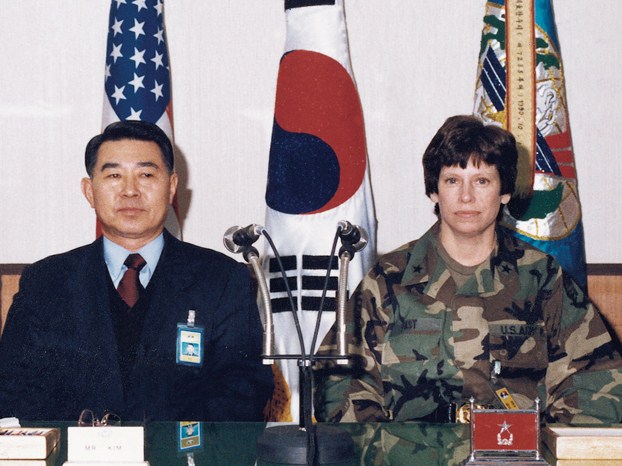 Barbara Campbell Fast in Korea for talks