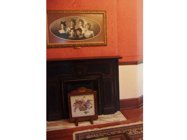 Founder's Parlor- Fireplace Area