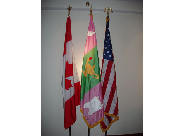 The Archives Room Flags