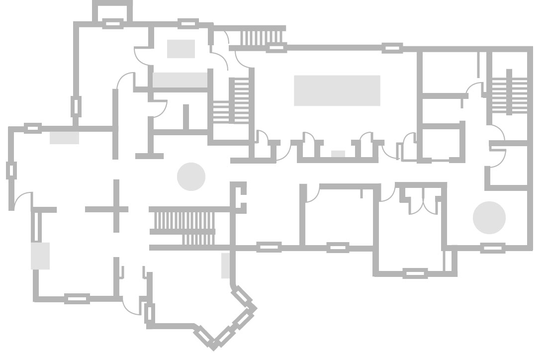 Museum floor plan